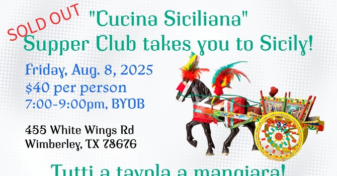Sicilian Supper Club Event