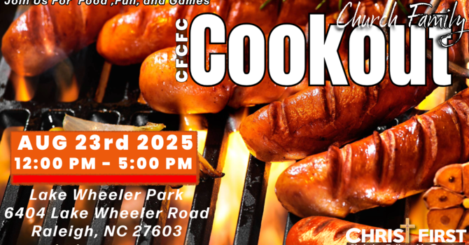 CFCFC Annual Church Family Cookout