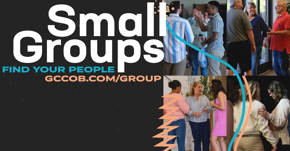 Find your people - Get involved in Small Groups