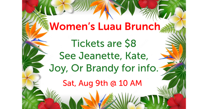 Women's Luau Brunch