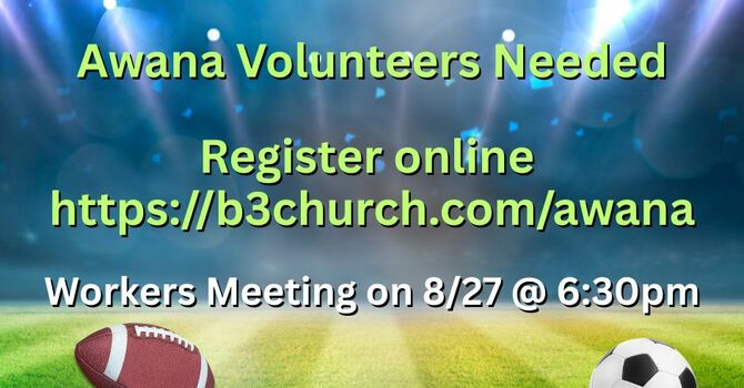 AWANA Worker Meeting