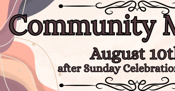 Unity Community Meeting