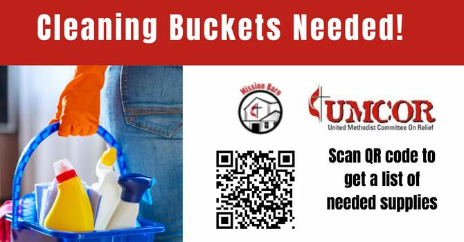 UMCOR Cleaning Bucket Challenge image
