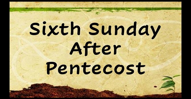 6th Sunday after Pentecost