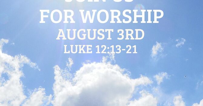 THIS SUNDAY August 3rd image
