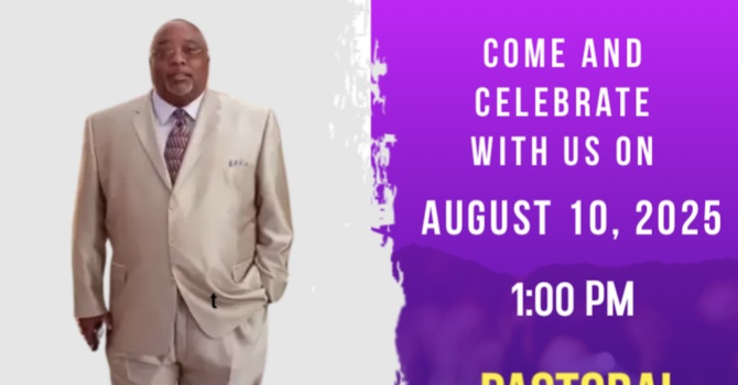 Pastor Blaise Polk's Pastoral Anniversary  image