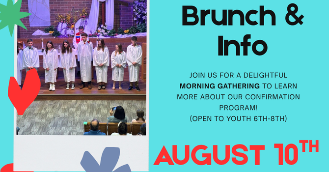 Confirmation Informational Session
