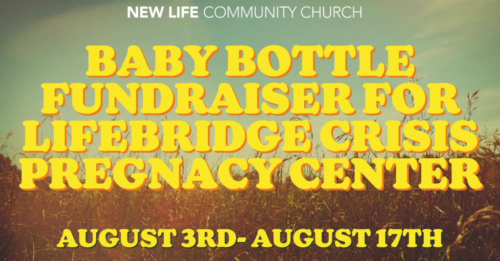 Baby Bottle Fundraiser Lifebridge Pregnancy Center