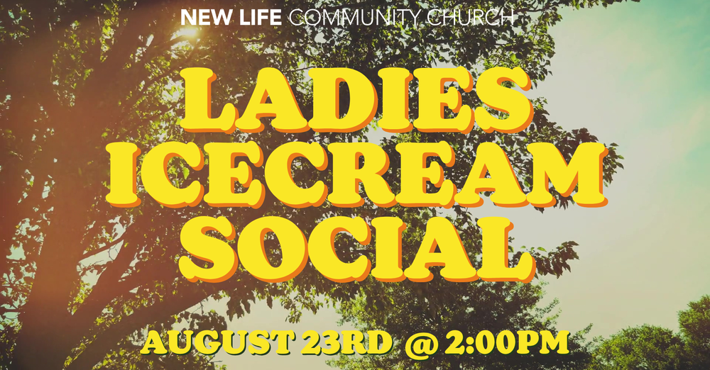 Ladies Ice Cream Social