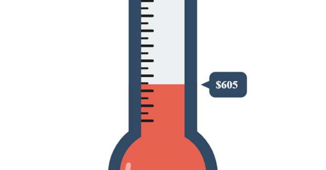 Fundraising for Livestream Computer image
