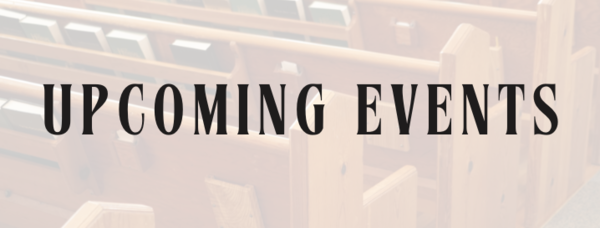 Mark Your Calendars!