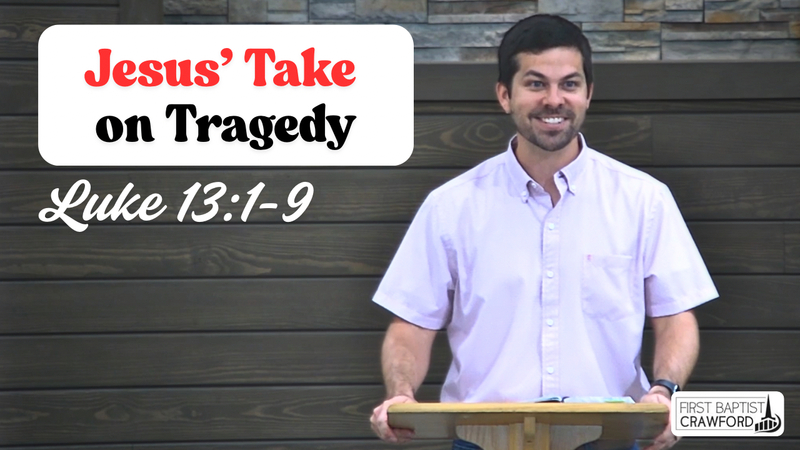 Jesus’ Take on Tragedy