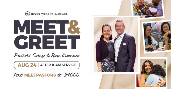 Meet & Greet w/ Ps Corey & Rose Erman