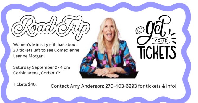 Women's Ministry Trip: Leanne Morgan