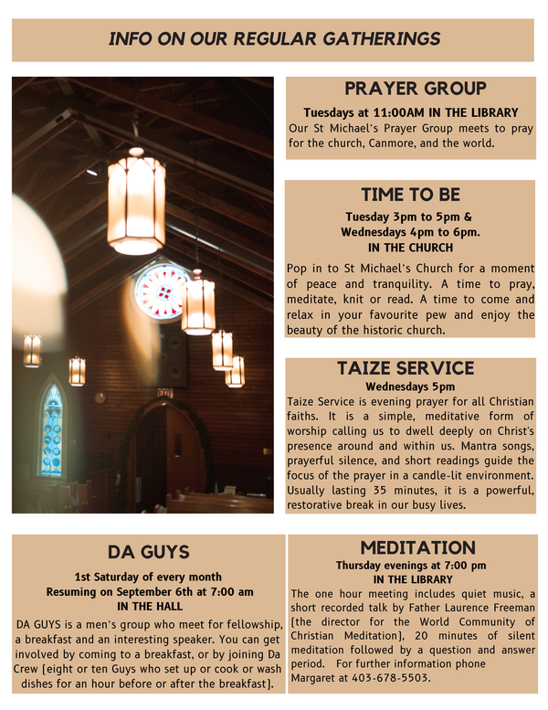 Weekly Events
