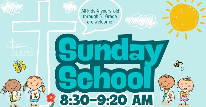 Sunday School begins September 7!