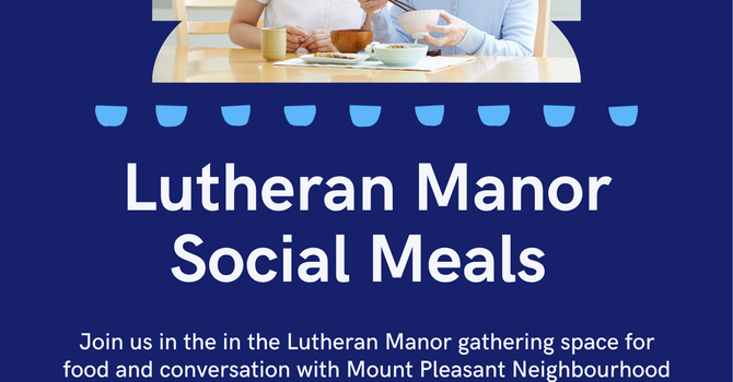 Lutheran Manor Social Meals