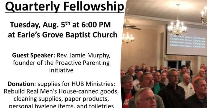 BBA Men's Ministry Quarterly Fellowship