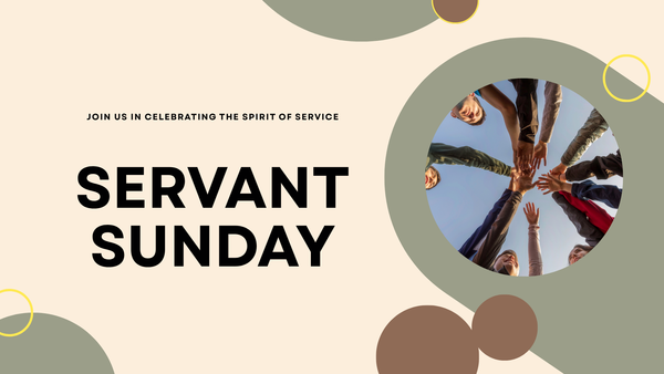 Servant Sunday