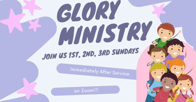 GLORY Children Ministry Is Back In Session!