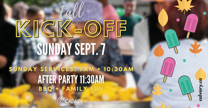 Fall Kick-Off Sunday