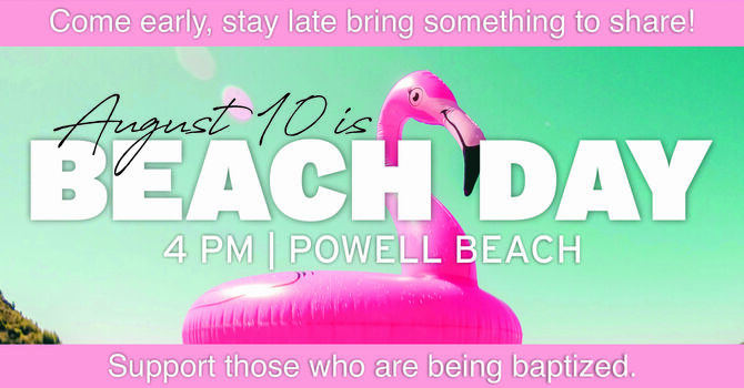 Beach and Baptisms