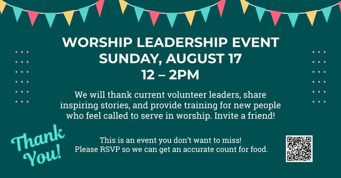 Worship Leadership Event