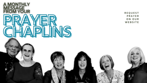 A Word From Your Prayer Chaplins