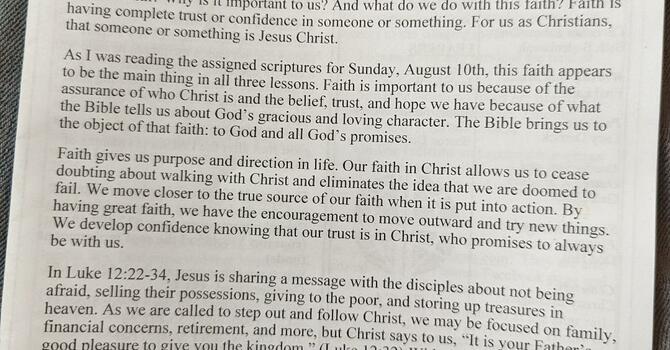 August 2025 Newsletter image