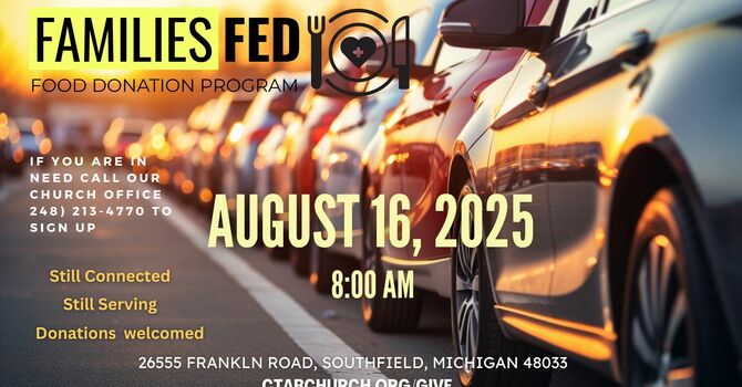 Families Fed Food Distribution