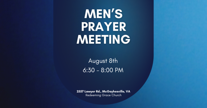 Men's Prayer Meeting