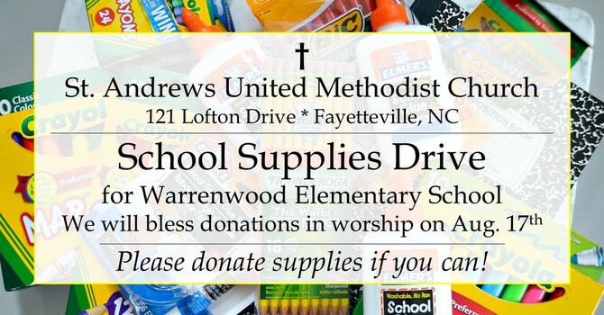 School Supplies Drive