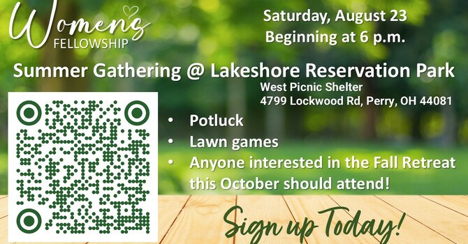 Women's Fellowship Summer Gathering