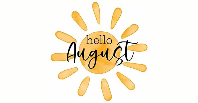 August Newsletter image