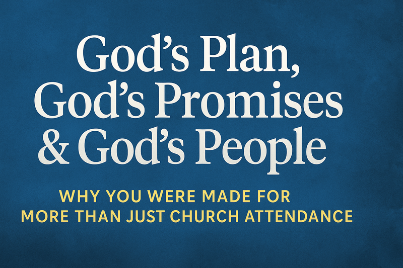 PWC Podcast - God’s Plan, God’s Promises & God’s People: You Were Made for More