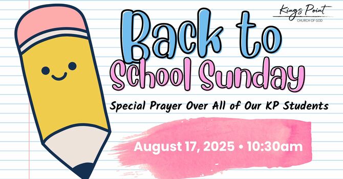 Back to School Sunday