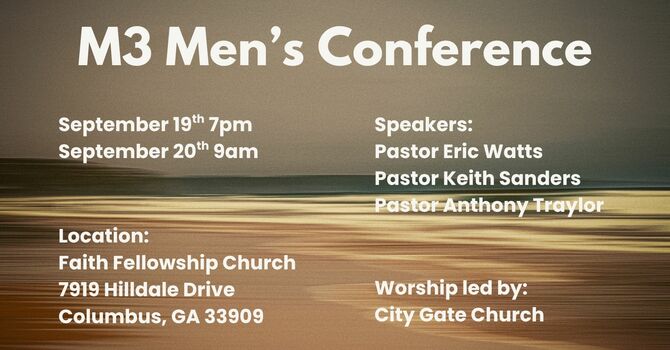 M3 PCG Men's Conference