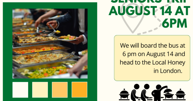 Senior Adult Dinner Trip