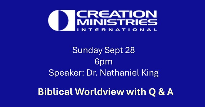 Creation Ministries International Presentation 