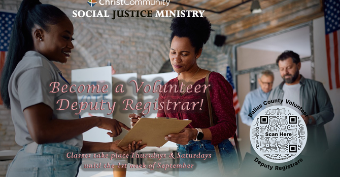 Become a Volunteer Deputy Registrar!
