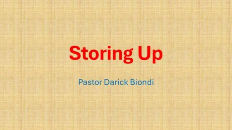 Storing Up