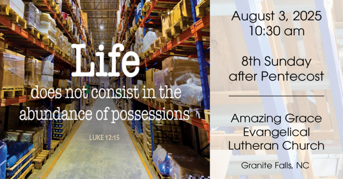 8th Sunday after Pentecost