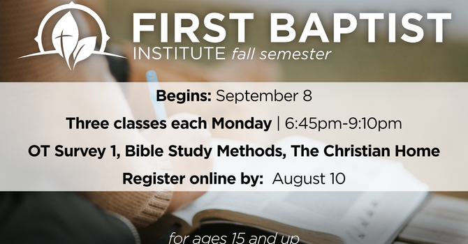 First Baptist Institute