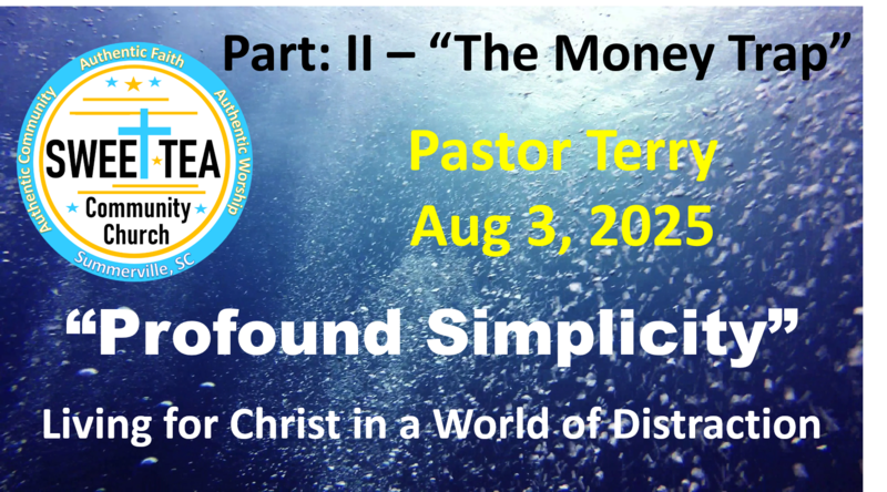 Profound Simplicity Part II: The Money Trap