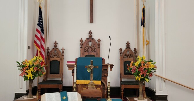 Services at Franklin UMC on August 3, 2025 with Gideon Speaker Richard Carson