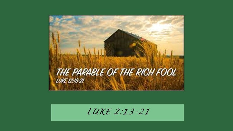"Don't Be a Fool"