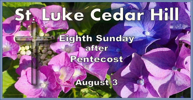 A Recording of this Sunday's Service (August 3rd) is Now Available
