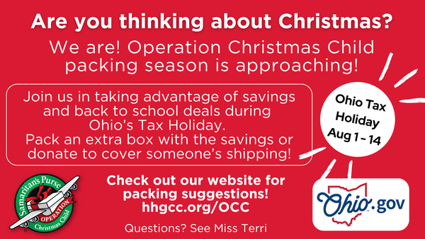 Operation Christmas Child | Are you thinking about Christmas?