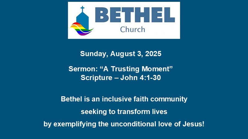 August 3 Worship