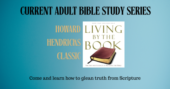 Living by the Book (Lesson 3)